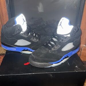 Air Jordan 5 racer blue 8.5 size slightly worn